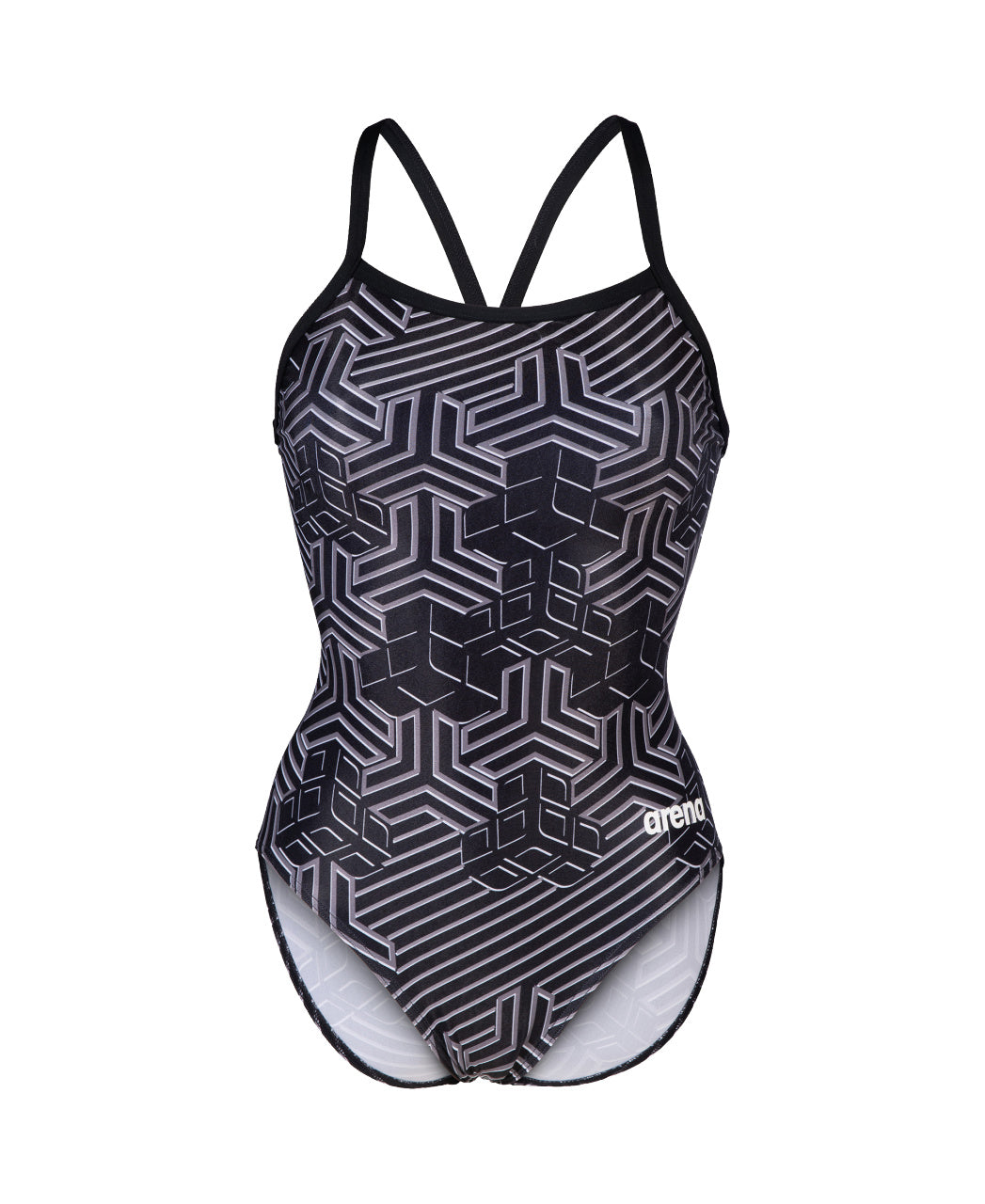 W Kikko Pro Swimsuit Lightdrop Back black-multi