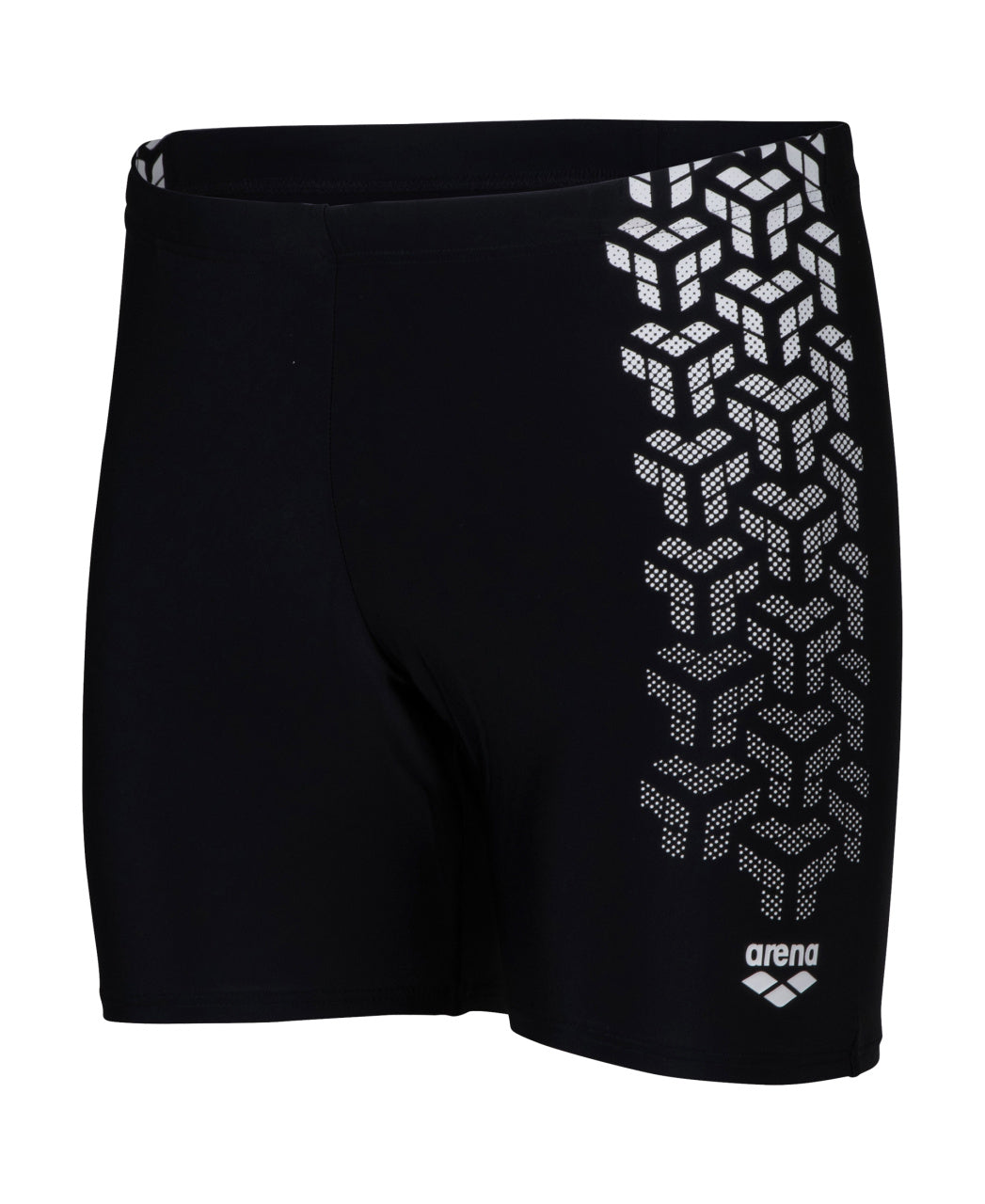 M Kikko V Swim Mid Jammer Graphic-black-white