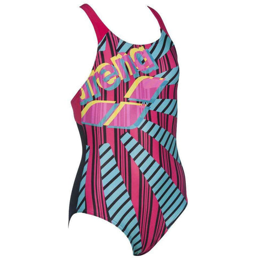 Arena G Sunrise Jr Swim Pro Back One Piece L black-rose