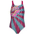 Arena G Sunrise Jr Swim Pro Back One Piece L black-rose