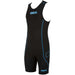 Arena M Rear Zip Trisuit St black/turquoise