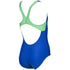 Arena Spotlight Junior Swim Pro Back One Piece Gevoerd Blauw - Groen