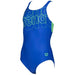 Arena Spotlight Junior Swim Pro Back One Piece Gevoerd Blauw - Groen