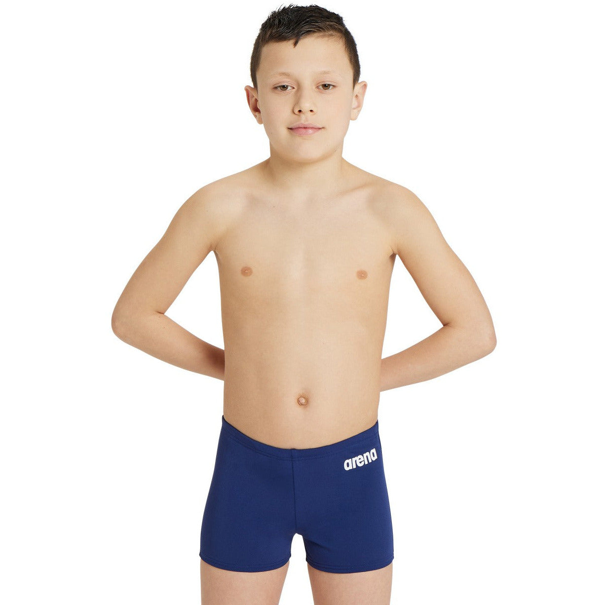 B Team Swim Short Solid navy-white