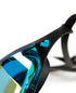 Cobra Edge Swipe Mirror aqua-black-black Arena