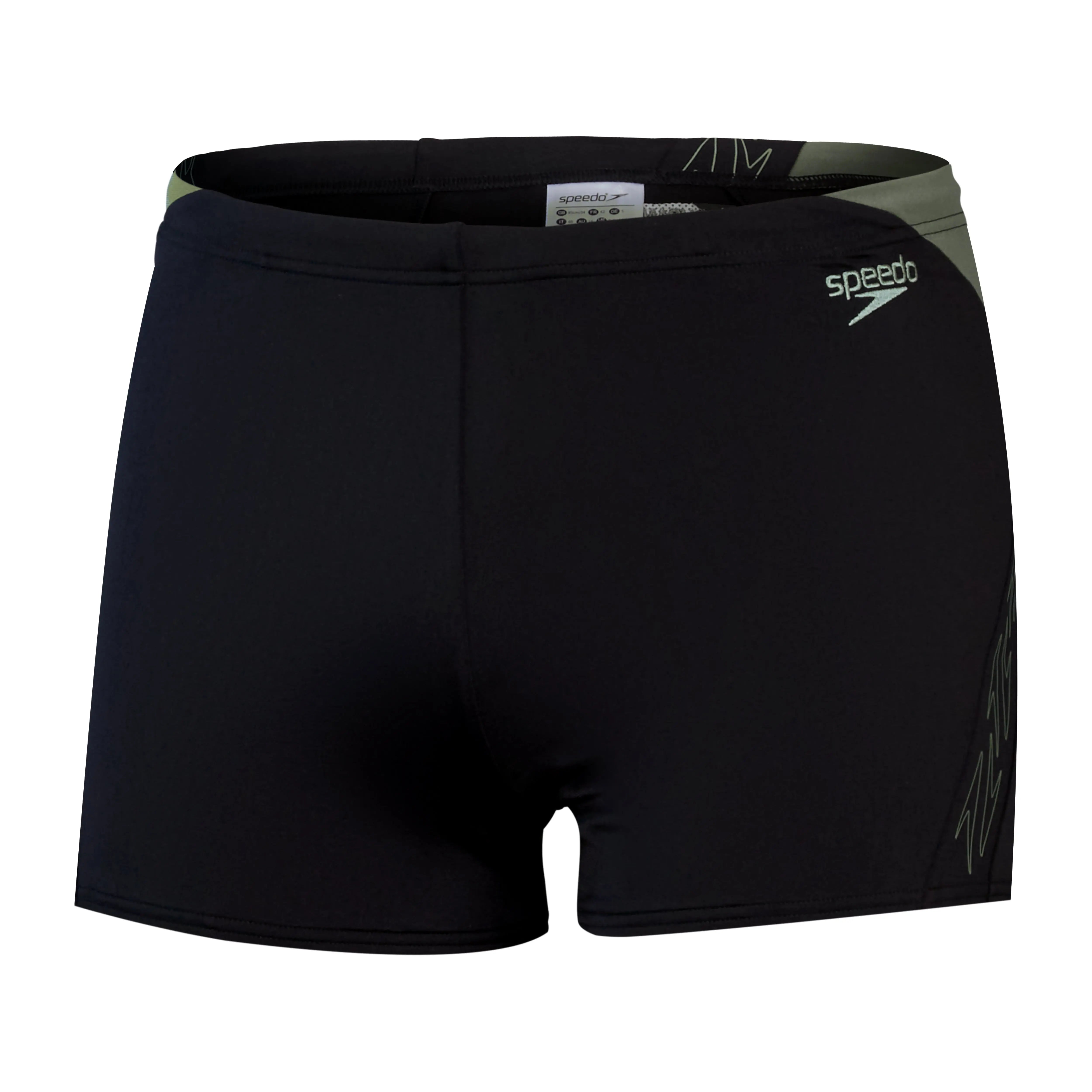 Eco+ Hyperboom Splice Aquashort Black/Green Speedo