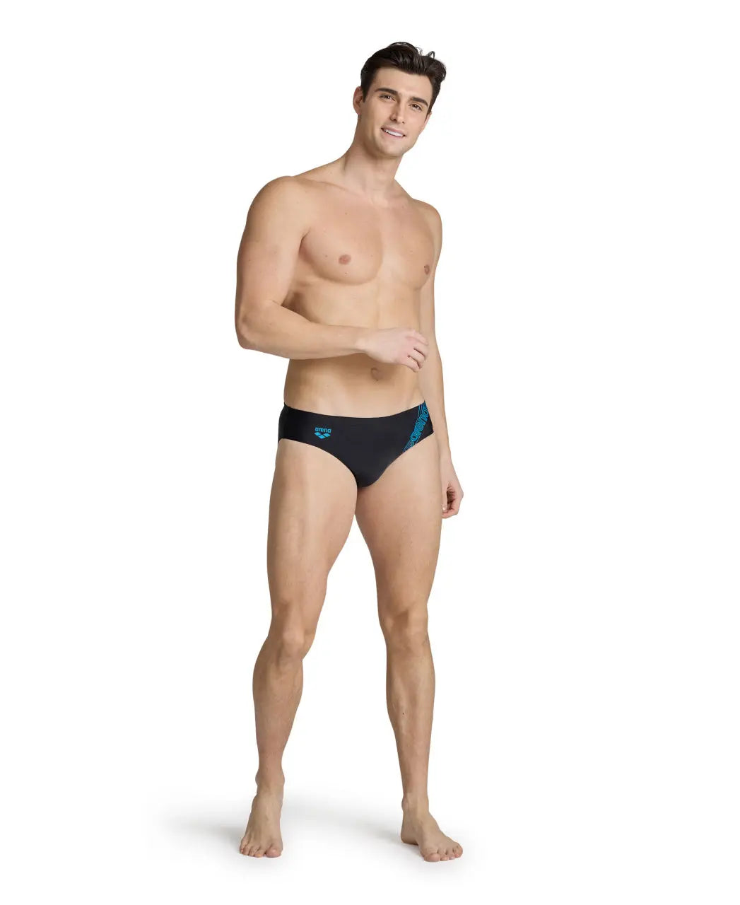 M Dreamy Swim Brief black-turquoise Arena