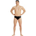 M Team Swim Brief Waterpolo Solid black-white