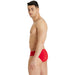 M Team Swim Brief Waterpolo Solid red-white