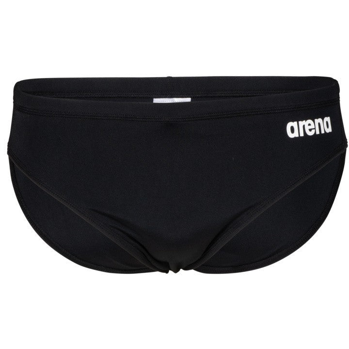 M Team Swim Briefs Solid black-white