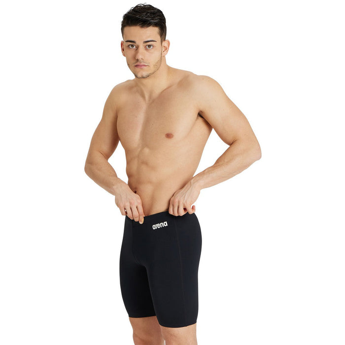 M Team Swim Jammer Solid black-white