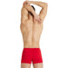 M Team Swim Short Solid red-white