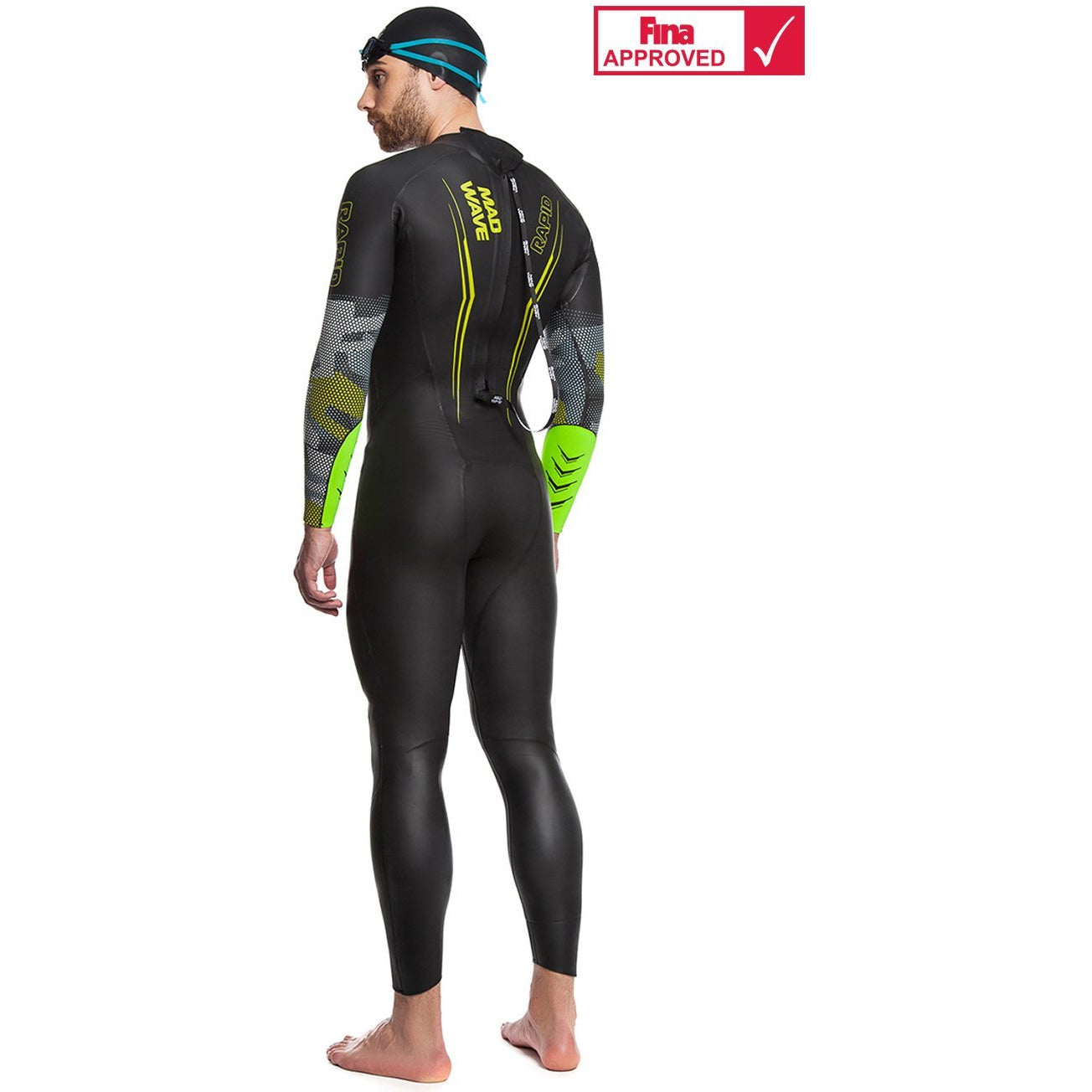 Men Wetsuit Rapid - Zwart