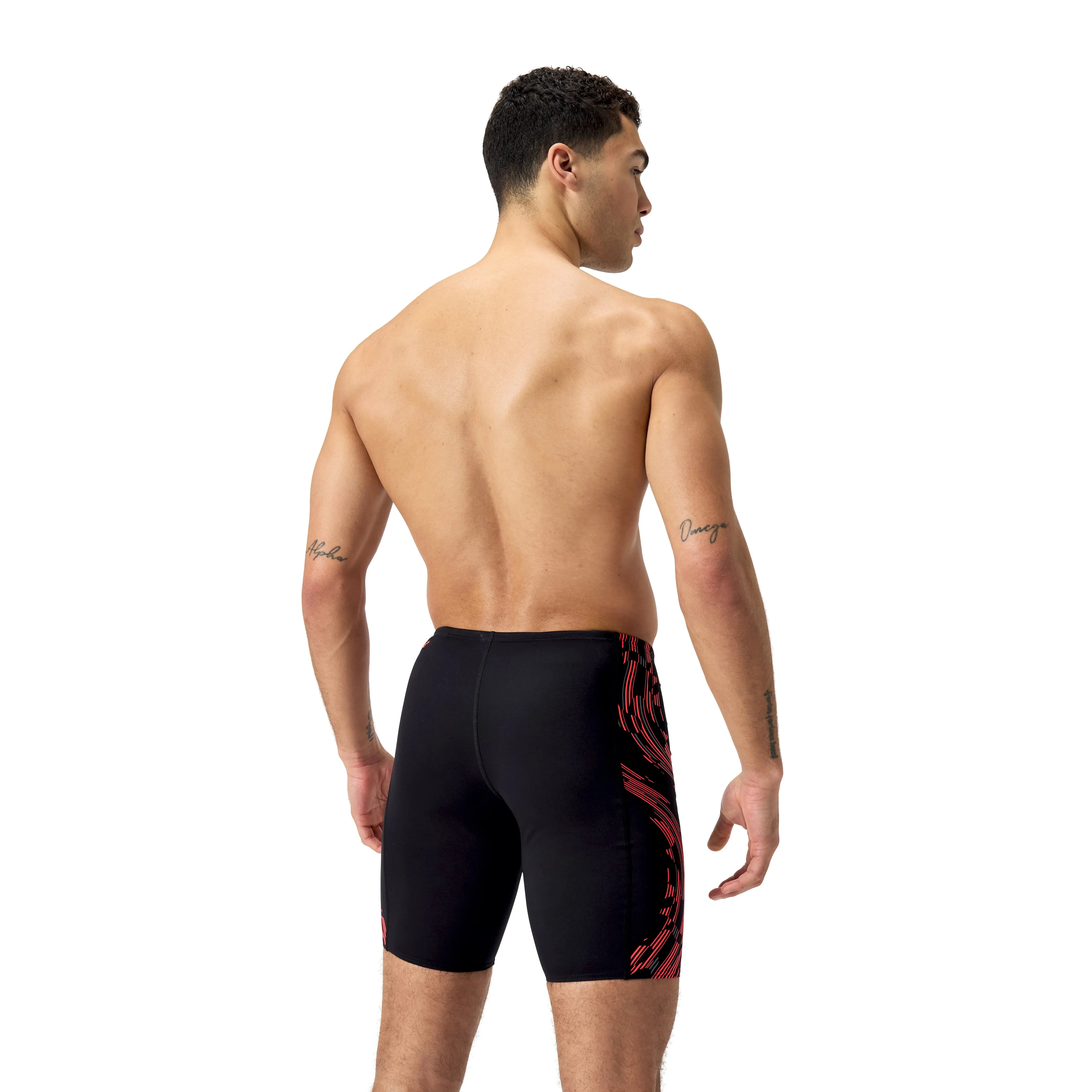 Eco+ Tech Panel Jammer Black/Red Speedo