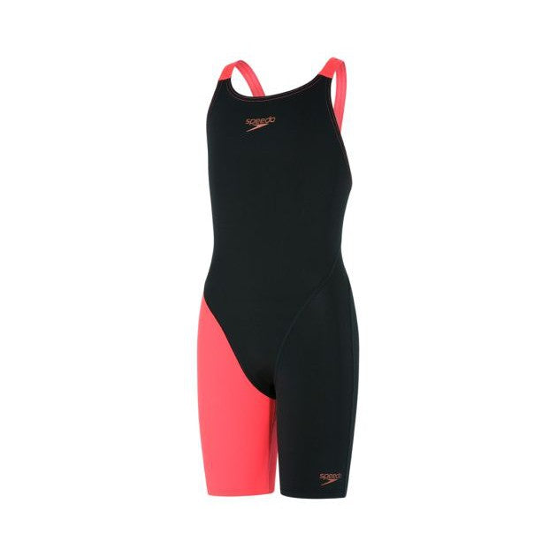 Speedo Fastskin Endurance+ Openback Kneeskin Black/siren red