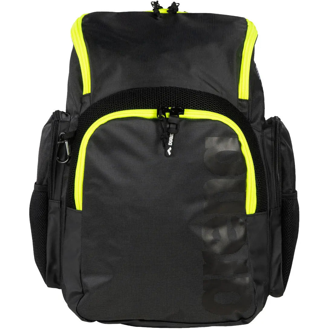 Spiky III Backpack 35 darksmoke-neonyellow