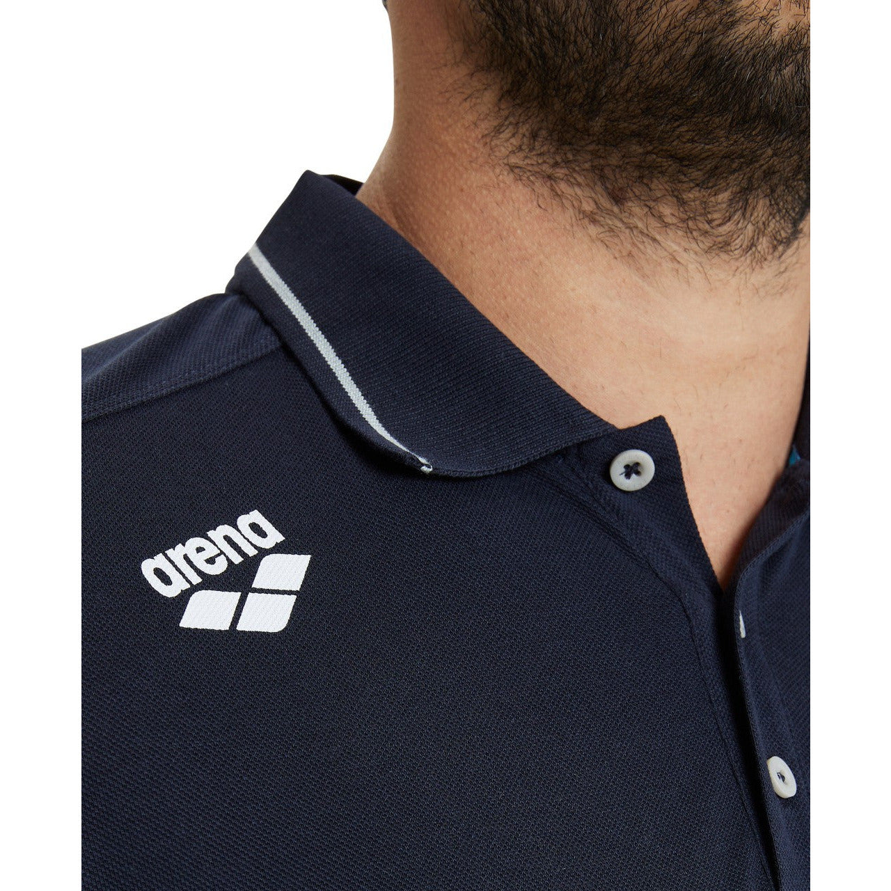 Team Poloshirt Solid Cotton navy