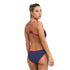 W One Biglogo One Piece navy-fluo-red