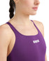 W Swimsuit Swim Pro Solid team-plum-white Arena