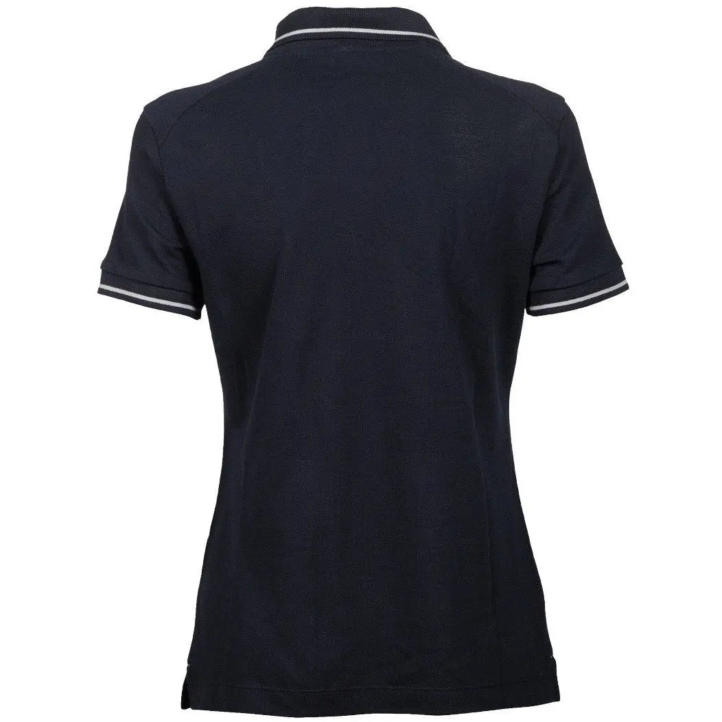 W Team Poloshirt Solid Cotton navy