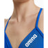 W Team Swim Top Tie Back Solid royal-white