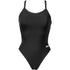 W Team Swimsuit Challenge Solid black-white