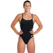 W Team Swimsuit Challenge Solid black-white