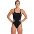 W Team Swimsuit Challenge Solid black-white