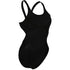 W Team Swimsuit Swim Tech Solid black-white