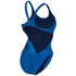 W Team Swimsuit Swim Tech Solid royal-white