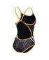 W 50Th Swimsuit Super Fly Back black-multi-gold