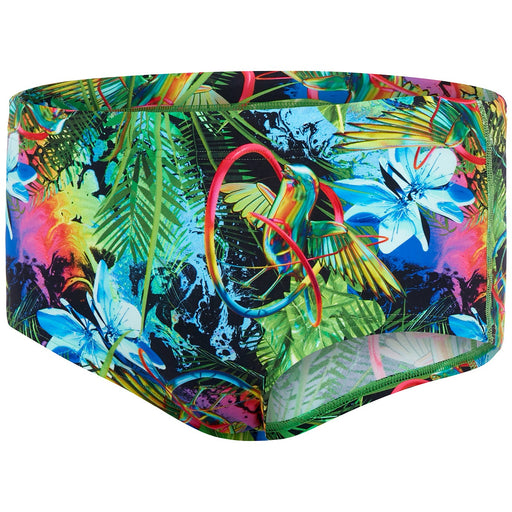 Lucid Jungle 17cm Club Training Allover Brief - Groen/Blauw