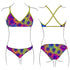 Turbo Bikini Ruea Sincro Patron Mare Completo - Blauw/Multi