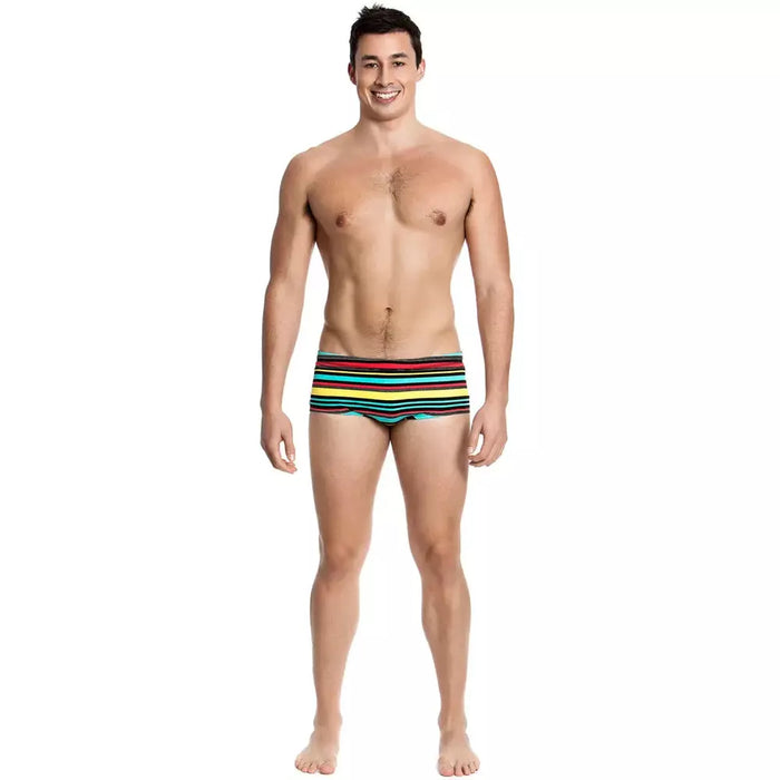 Funky Trunks Plain Front Trunk Striped - Multi