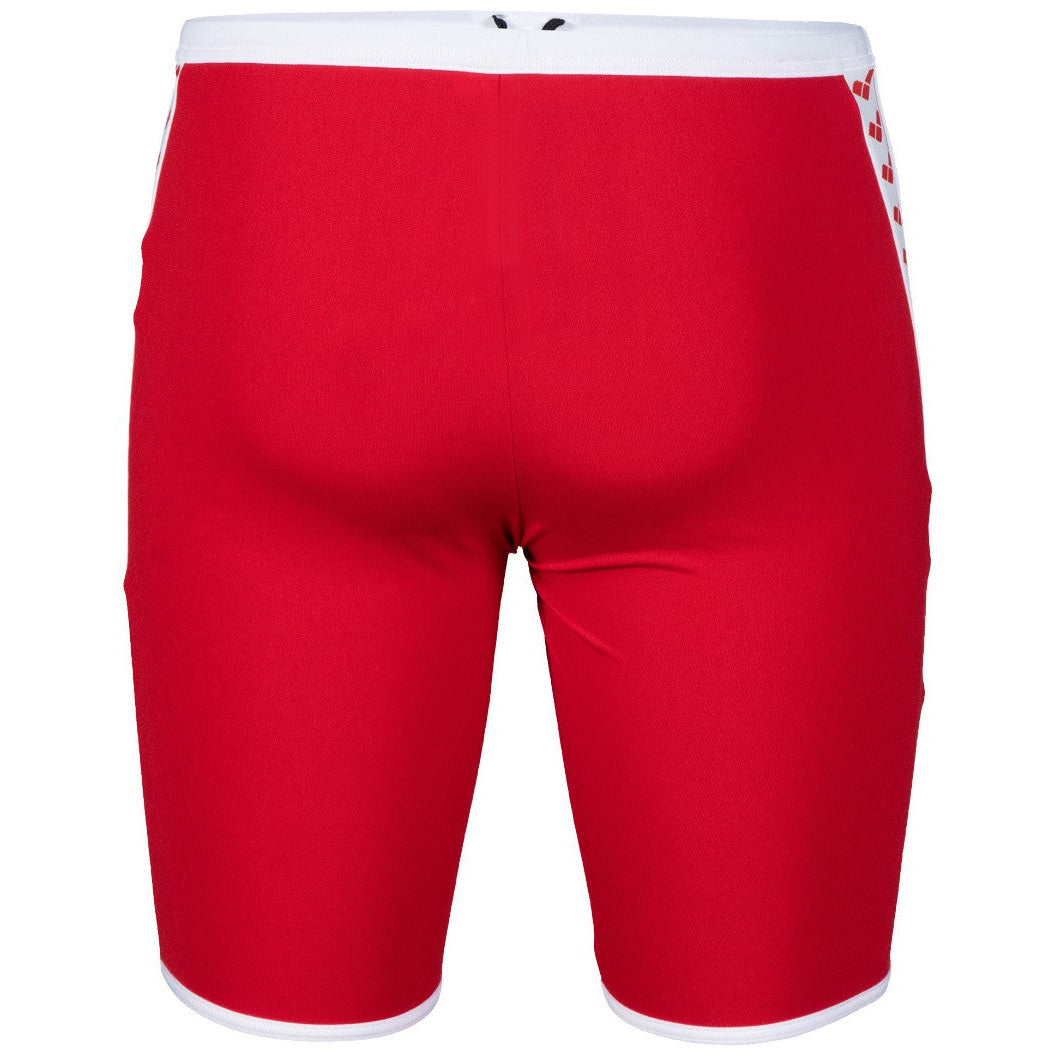 M Icons Swim Jammer Solid red-white