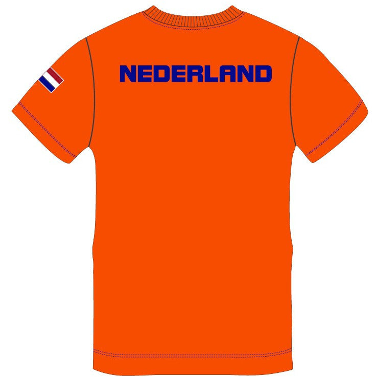 M Nederland Signature SS Tee orange