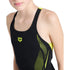 G Swimsuit Swim Pro Back Graphic black-softgreen